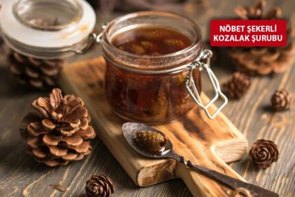 Nöbet Şekerli Kozalak Şurubu